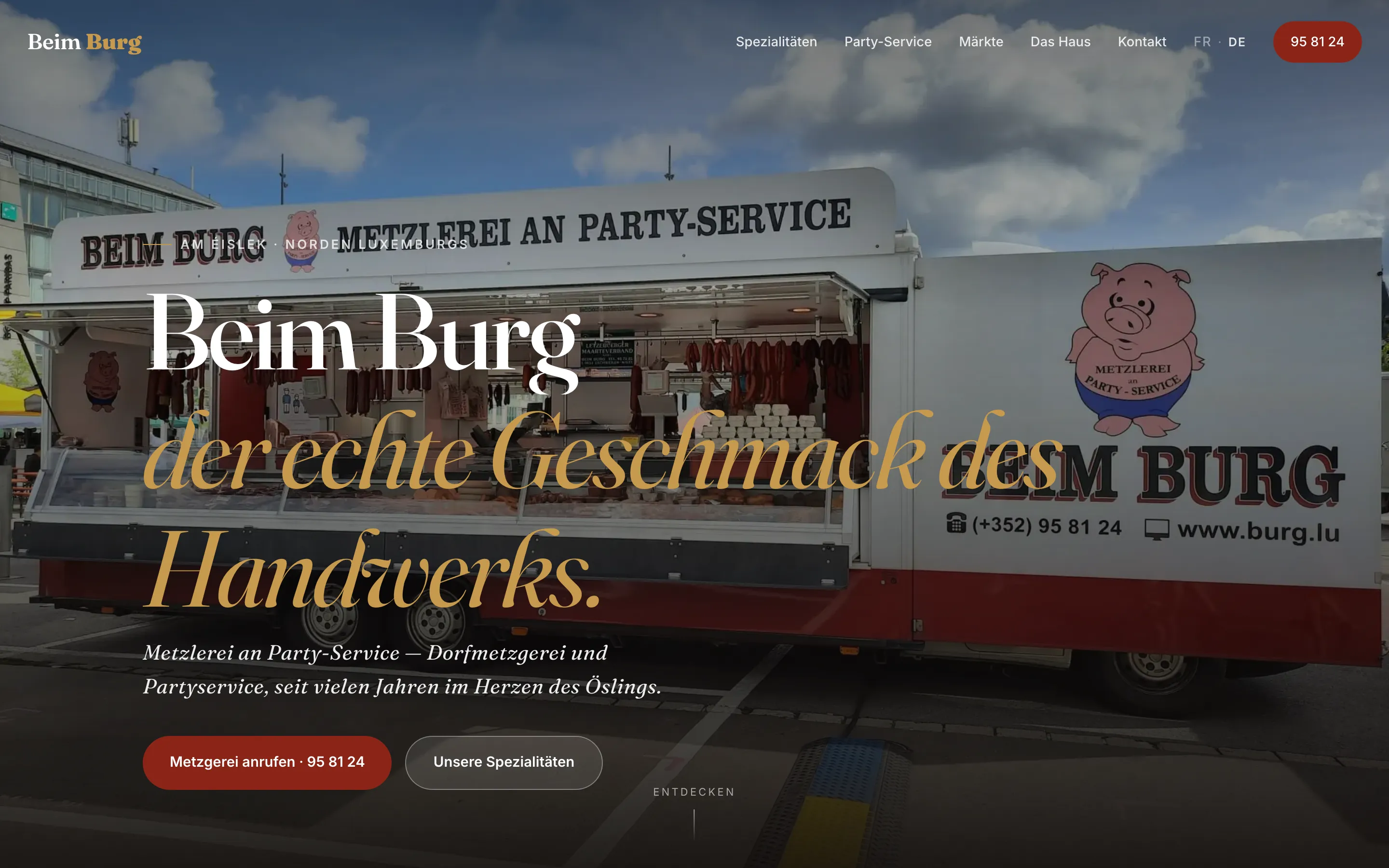 beim-burg.vercel.app homepage